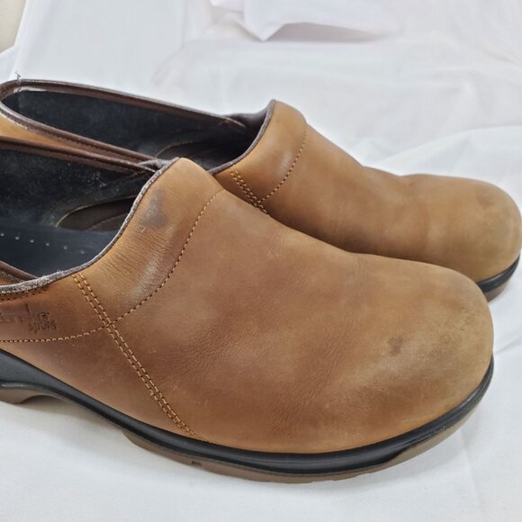 Dansko Sport Mens Professional Brown Leather Clogs Size 47 USA Mens size 13.5 - Picture 5 of 13